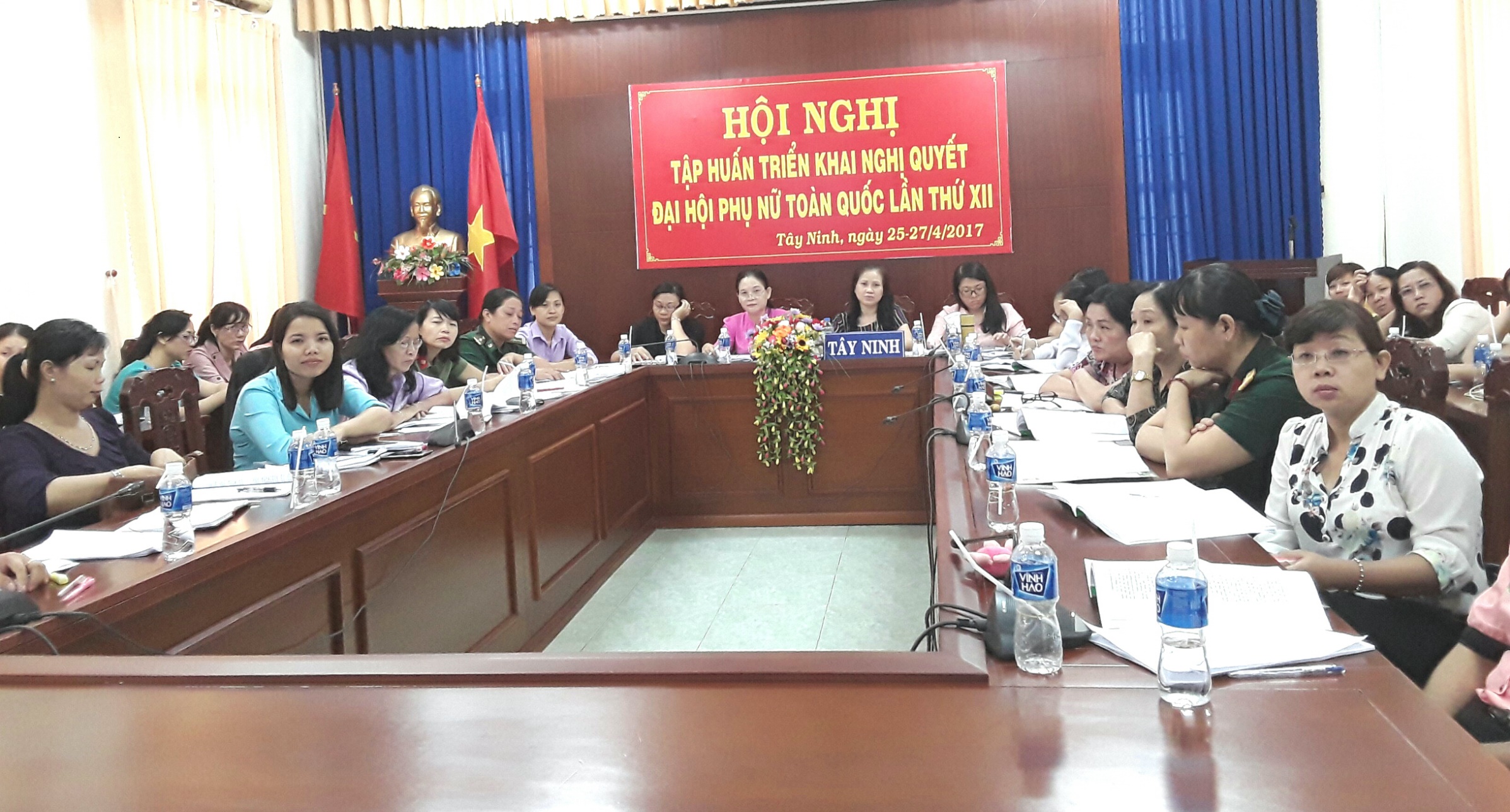 Hội nghị tập huấn triển khai Nghị quyết Đại hội đại biểu Phụ nữ toàn quốc lần thứ XII tại Hội LHPN tỉnh Tây Ninh