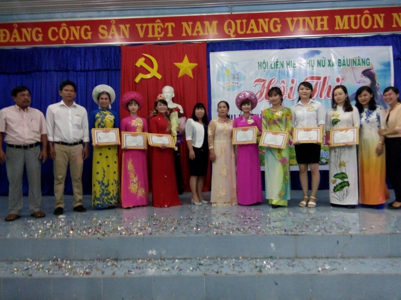 Hội LHPN xã Suối Đá, Bàu Năng: tổ chức Hội thi “Phụ nữ Tự tin-Tài Năng- Duyên dáng”