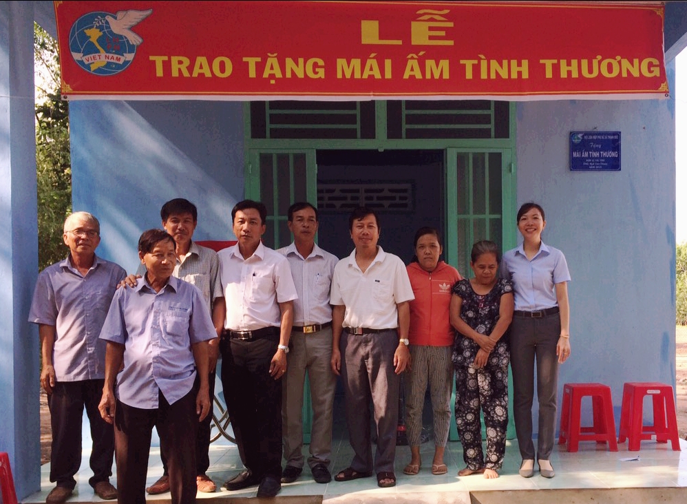 Thạnh Đức: trao Mái ấm tình thương cho phụ nữ nghèo