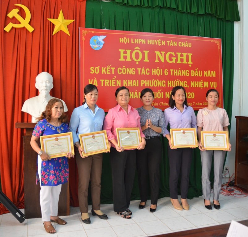 Tân Châu: sơ kết hoạt động 6 tháng đầu năm 2020