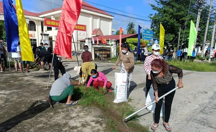 Hội LHPN xã An Thạnh, huyện Bến Cầu phối hợp liên ngành làm công tác dân vận