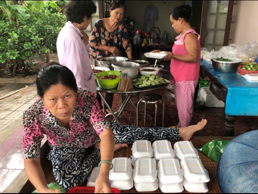 Hội LHPN phường Ninh Thạnh: Bếp ăn từ thiện - Món quà cho những mảnh đời khó khăn