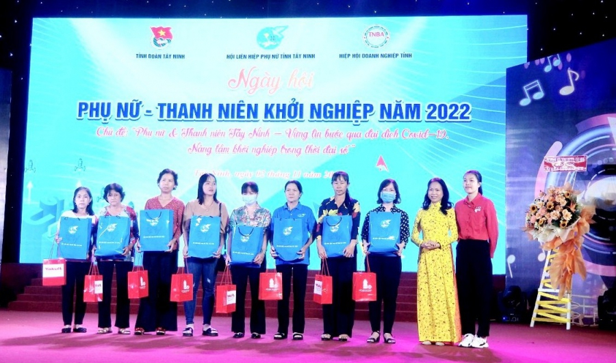 Ngày hội Phụ nữ - Thanh niên khởi nghiệp năm 2022 tỉnh Tây Ninh