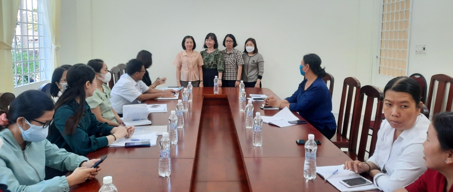 Bầu Ủy ban kiểm tra Hội Liên hiệp Phụ nữ thành phố Tây Ninh khóa I nhiệm kỳ 2021-2026