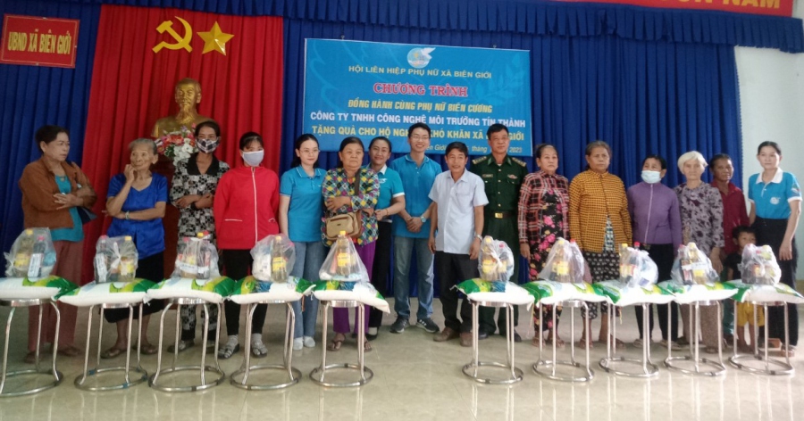 Hội LHPN xã Ninh Điền và xã Biên Giới tổ chức các hoạt động kỷ niệm 75 năm ngày Chủ tịch Hồ Chí Minh ra Minh ra lời kêu gọi thi đua ái quốc