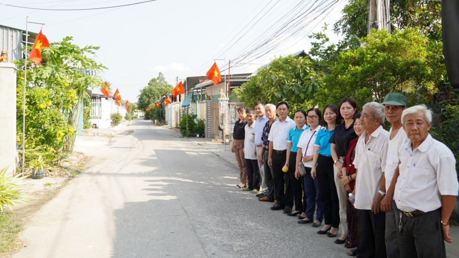 Hội LHPN Thành phố Tây Ninh: Ra mắt công trình “Đường cờ Tổ quốc”