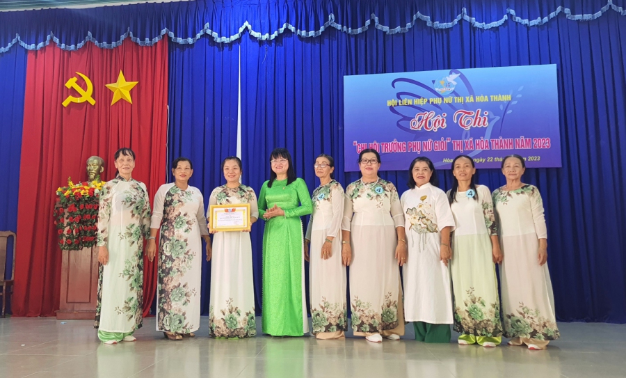 Hòa Thành tổ chức: Hội thi “Chi hội trưởng Phụ nữ giỏi” năm 2023