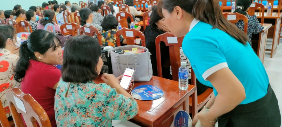 Sở Lao động – Thương binh và Xã hội tỉnh Tây Ninh phối hợp tuyên truyền trên địa bàn huyện Bến Cầu