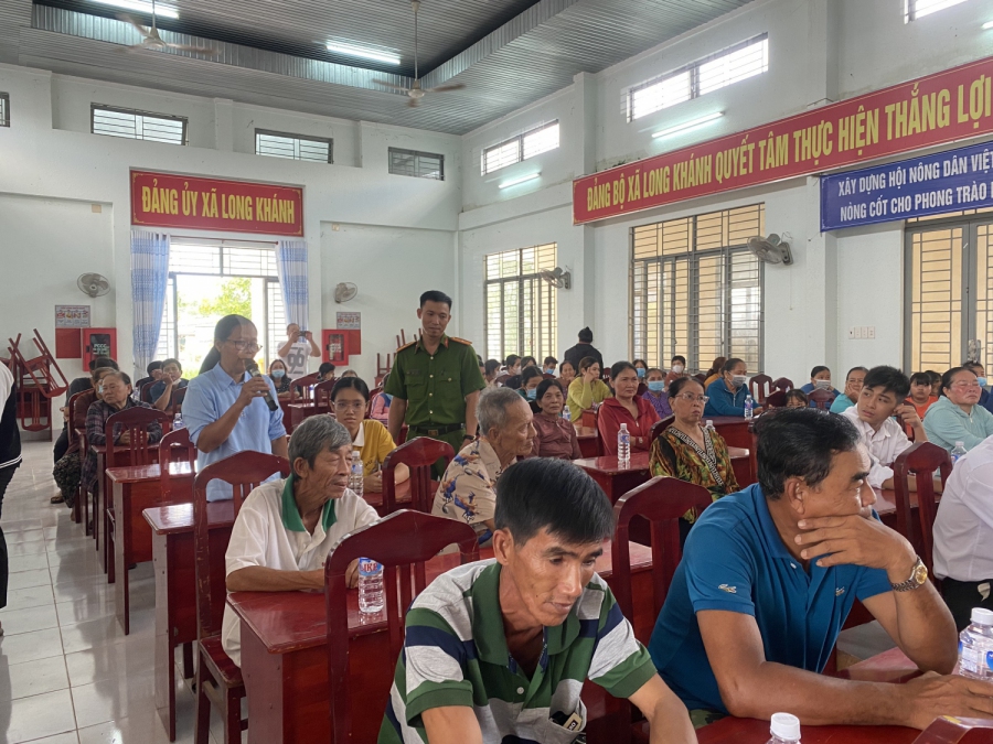 Long Khánh: tuyên truyền phòng, chống mại dâm, ma túy và lừa đảo trên không gian mạng cho hội viên, phụ nữ