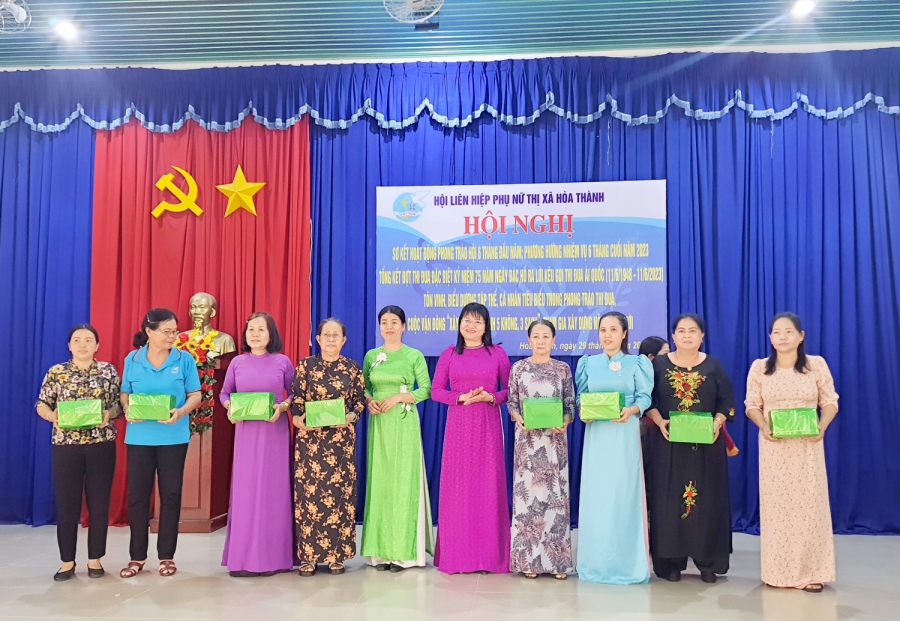 Thị xã Hòa Thành: tổ chức sơ kết hoạt động Hội 6 tháng đầu năm 2023