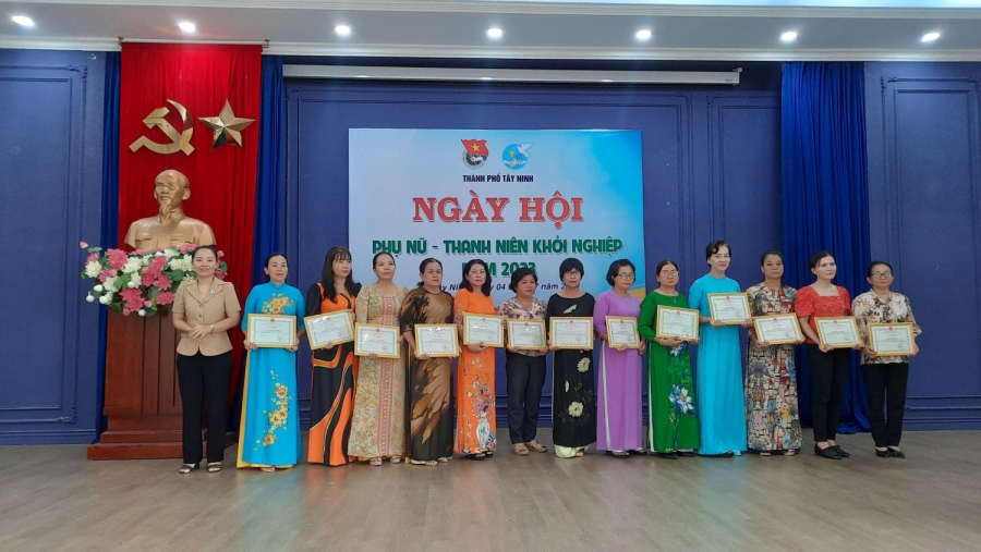 Thành phố Tây Ninh: Ngày hội Phụ nữ - Thanh niên khởi nghiệp năm 2023