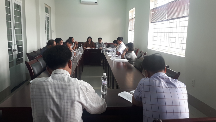 Hội LHPN xã Trà Vong tổ chức giám sát theo Quyết định 217