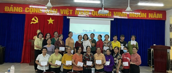 Tập huấn kỹ năng, nghiệp vụ công tác Hội cho cán bộ chi hội huyện Dương Minh Châu
