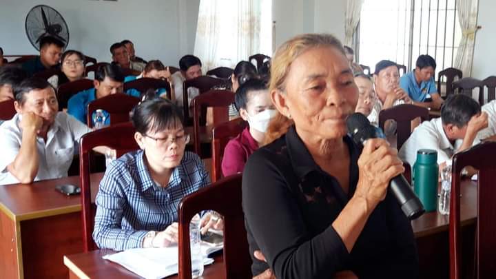 Hội nghị đối thoại giữa hội viên phụ nữ xã An Thạnh với cấp ủy, chính quyền