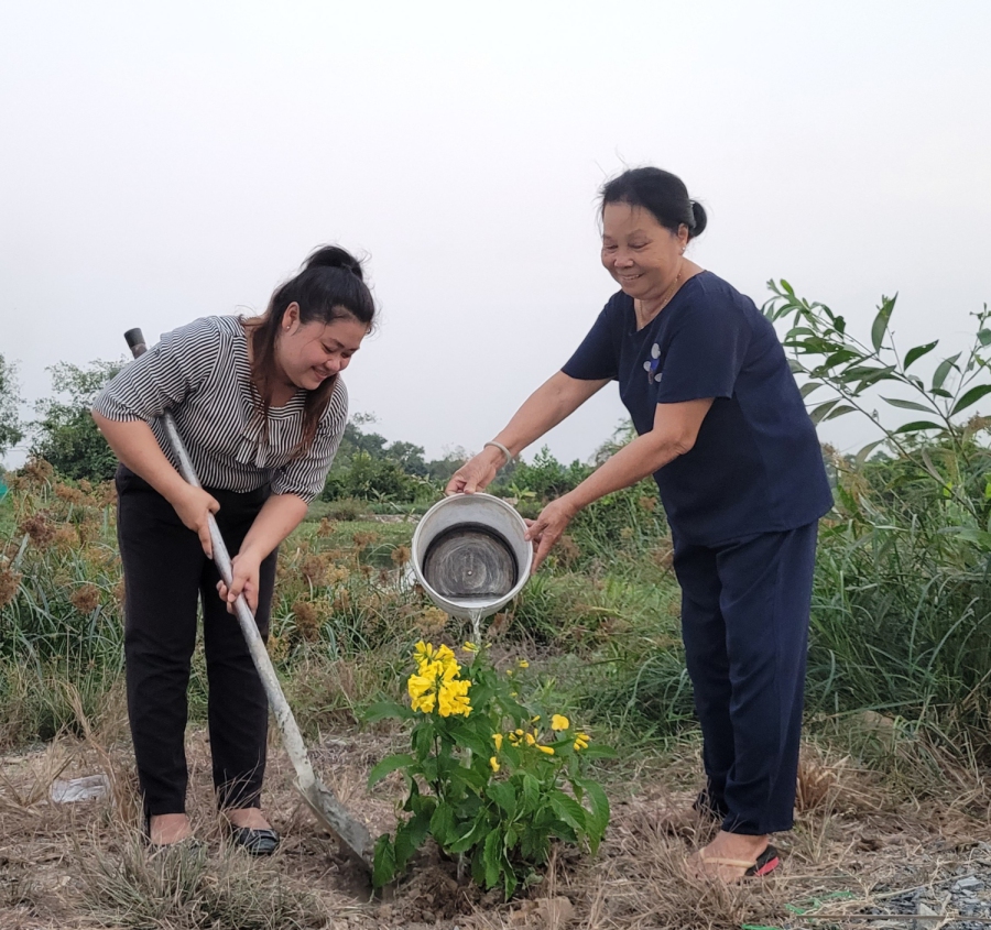 Phụ nữ Trảng Bàng hưởng ứng Tết trồng cây