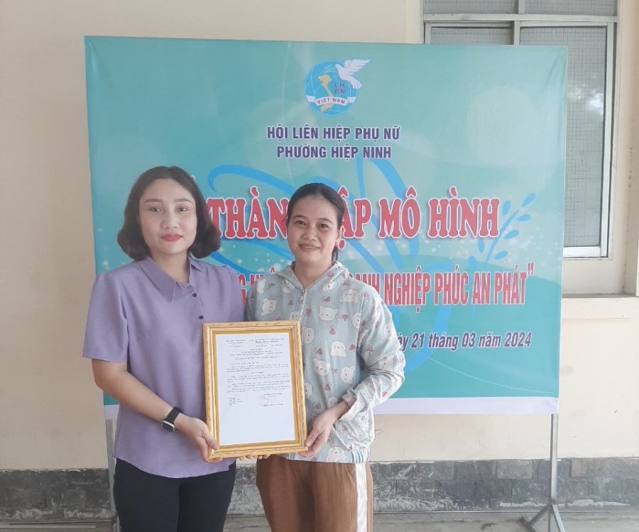 Hiệp Ninh, TP. Tây Ninh: Thành lập “Tổ phụ nữ công nhân trong doanh nghiệp”