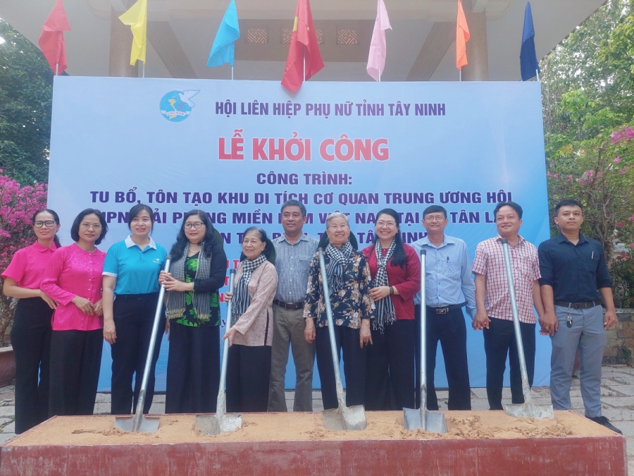 Tu bổ, tôn tạo Khu di tích cơ quan Trung ương hội Liên hiệp phụ nữ giải phóng miền Nam Việt Nam