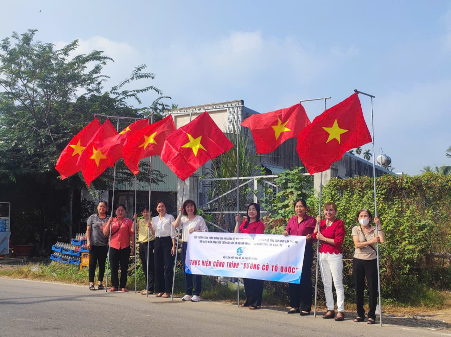 Phước Thạnh: thực hiện công trình “Đường cờ Tổ quốc” chào mừng Đại hội Đảng bộ các cấp Lập thành tích chào mừng Đại hội Đảng bộ các cấp tiến tới Đại hội Đảng bộ tỉnh Tây Ninh lần thứ XII. Sáng ngày 16/02/2025 Hội LHPN xã Phước Thạn