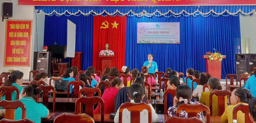 Đẩy mạnh truyền thông xây dựng gia đình 5 không 3 sạch; 5 có, 3 sạch