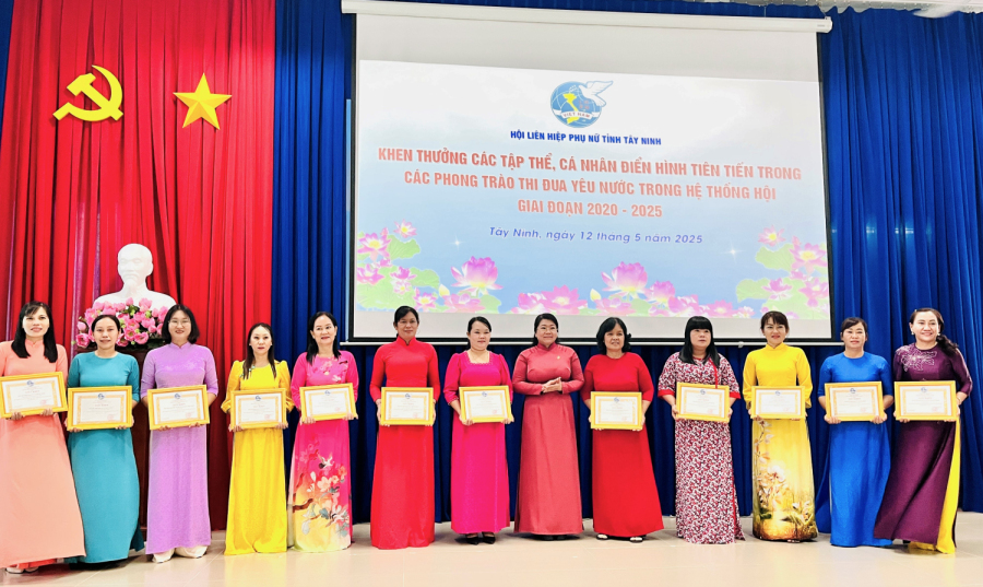 Tôn vinh 100 điển hình tiên tiến phụ nữ tiêu biểu giai đoạn 2020–2025