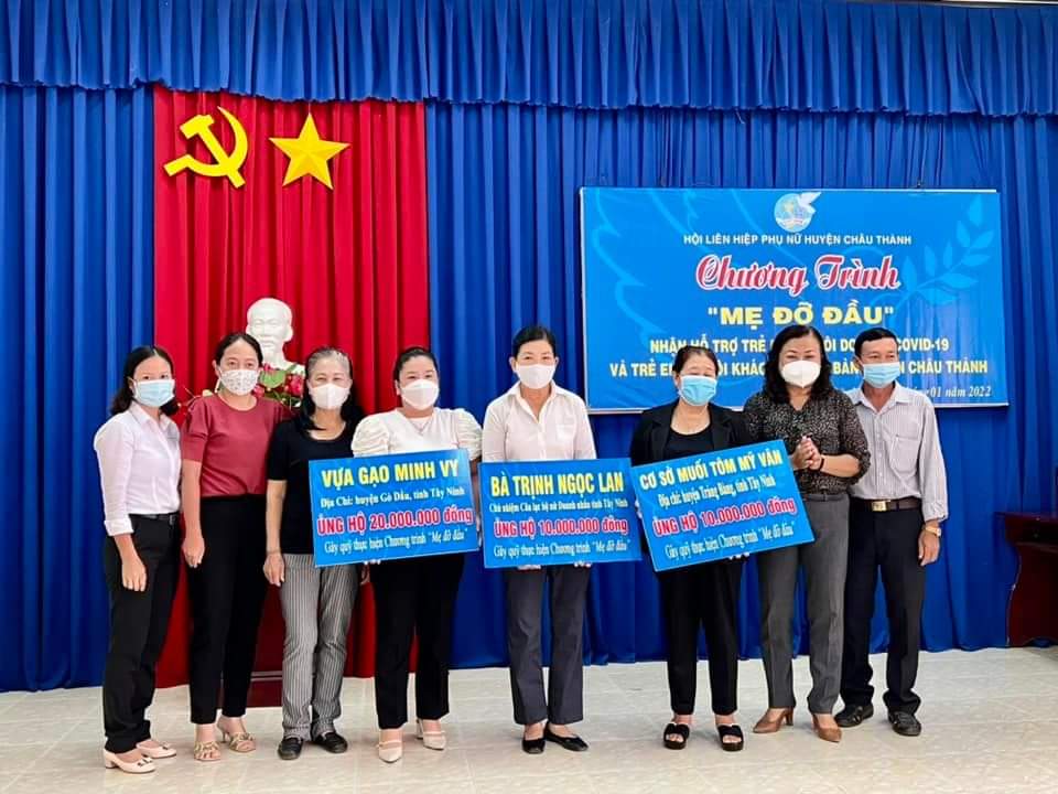 Hội LHPN Châu Thành thực hiện Chương trình “Mẹ đỡ đầu”