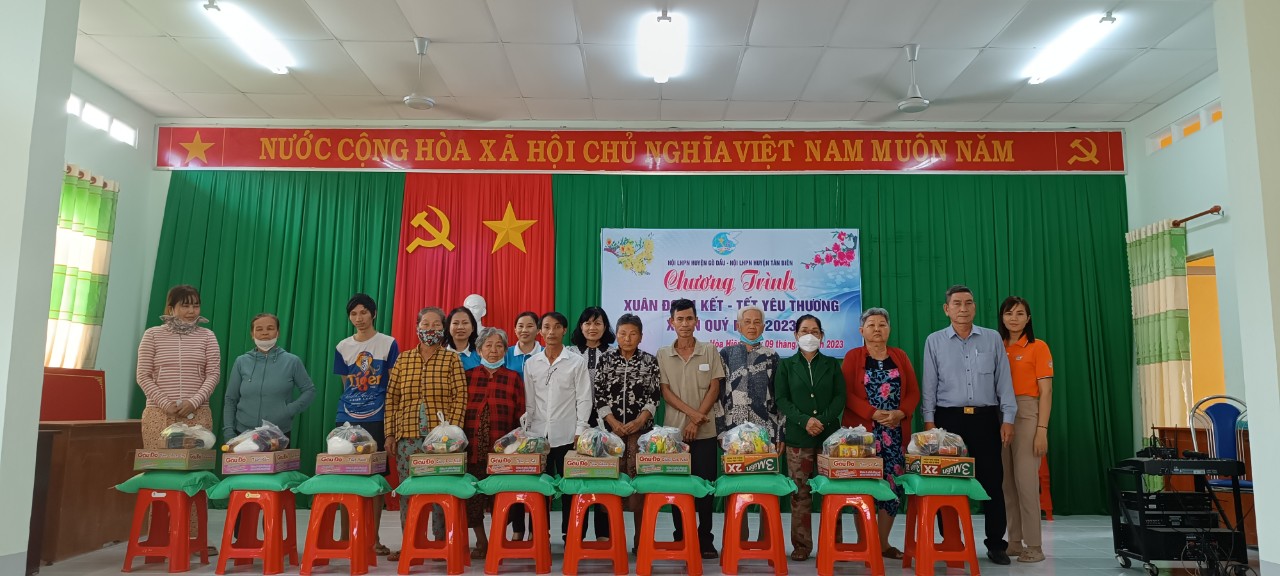 Hội LHPN huyện Gò Dầu đồng hành cùng phụ nữ biên cương